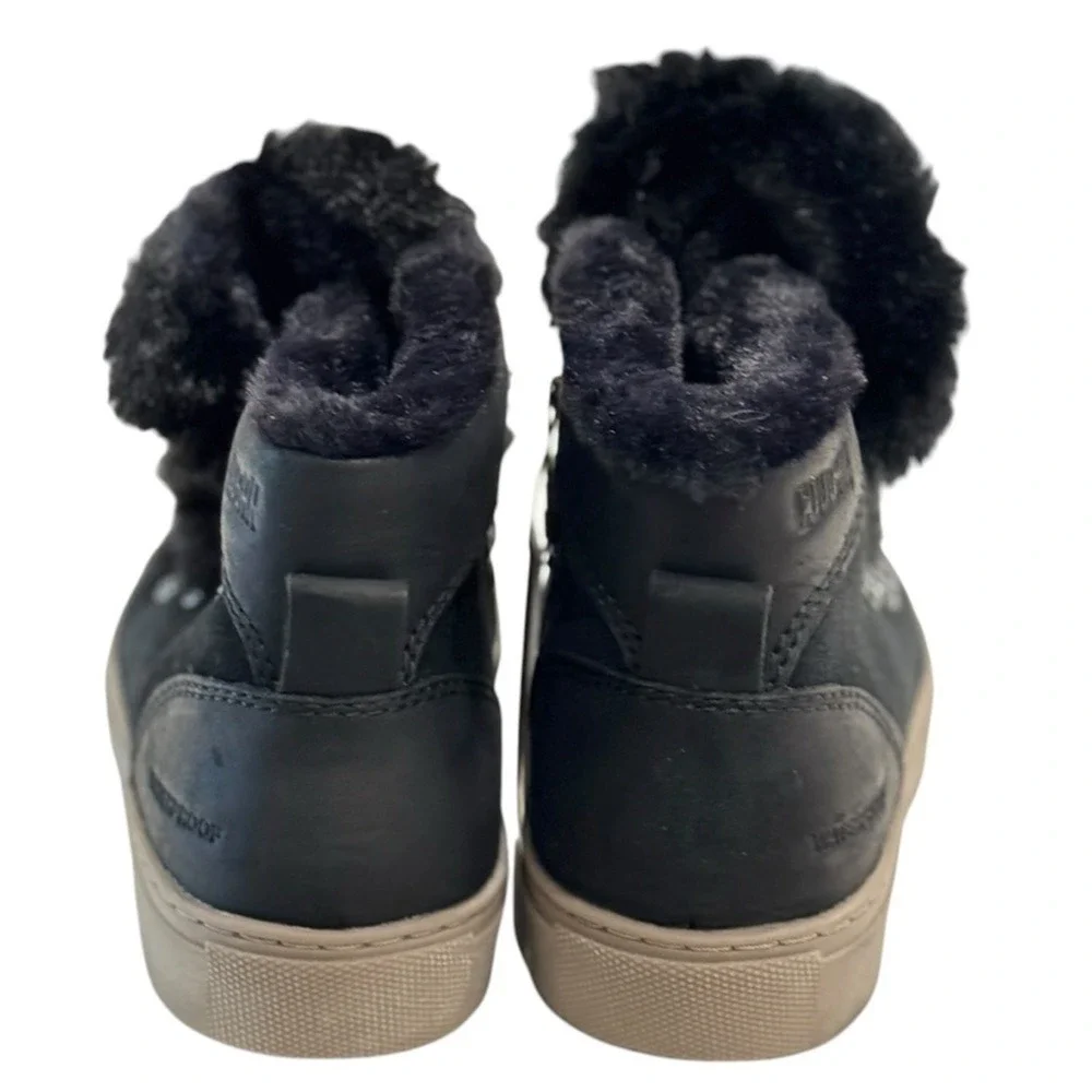 Cougar Women Waterproof Black Suede Fur Winter‎ Boots Size 6